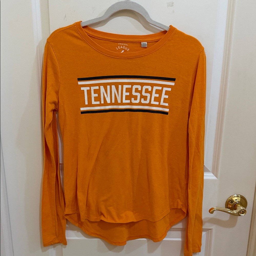 League Orange Tennessee Long Sleeve Tee